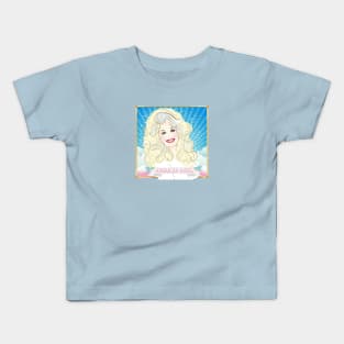 Dolly Parton American Angel Kids T-Shirt